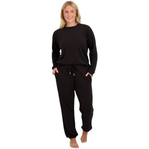 Blush by Us Angels 2 Piece Jogger Lounge Set for Women | Women's Travel Sweatsuit - Lightweight, Cozy Loungewear