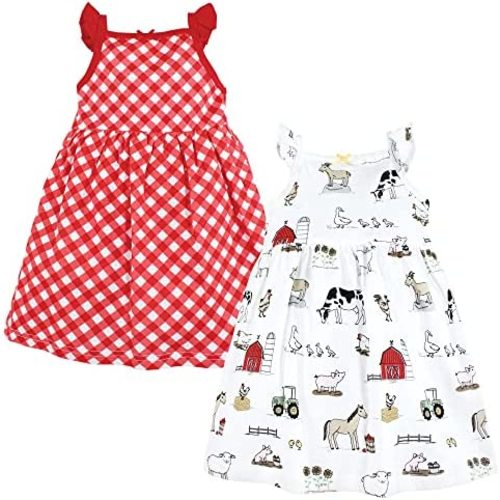 Hudson Baby Baby-Girls Cotton Dresses