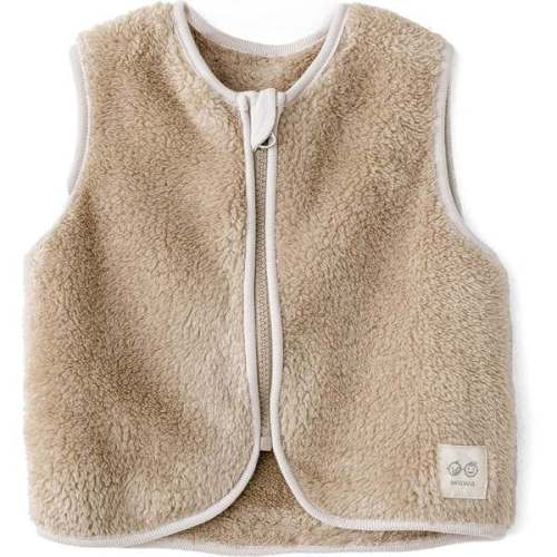 Soft Trails Fleece Vest, Beige - Andy Wawa | Maisonette