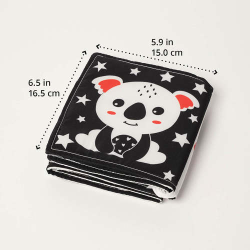 Montessori Newborn Contrast Book - Your Baby's First Book! - Koala