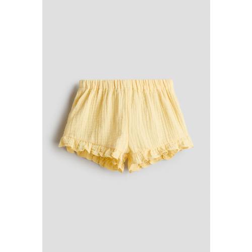 COTTON MUSLIN SHORTS