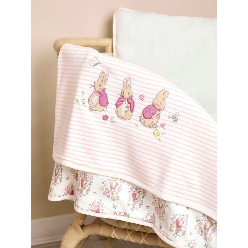 Pink Flopsy Jersey Shawl