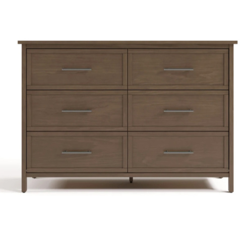 Graco Classic 6 Drawer Dresser- Hazelnut