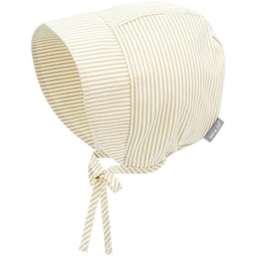 JAN & JUL Baby Bonnet for Girls, Cotton Sun-Hat with Soft Brim