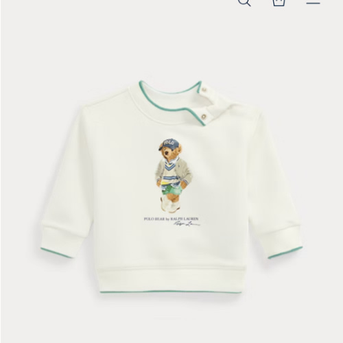 Polo Bear Fleece Sweatshirt