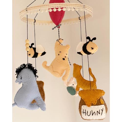 Winnie the Pooh Baby Mobile - Large
