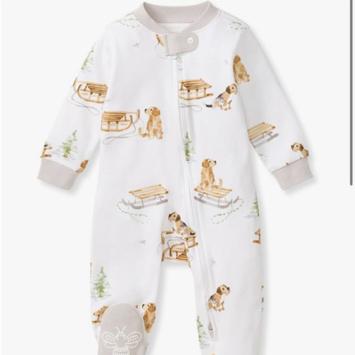Burt's Bees Baby Boys' Organic Cotton, Sleep and Play Footed Pajamas