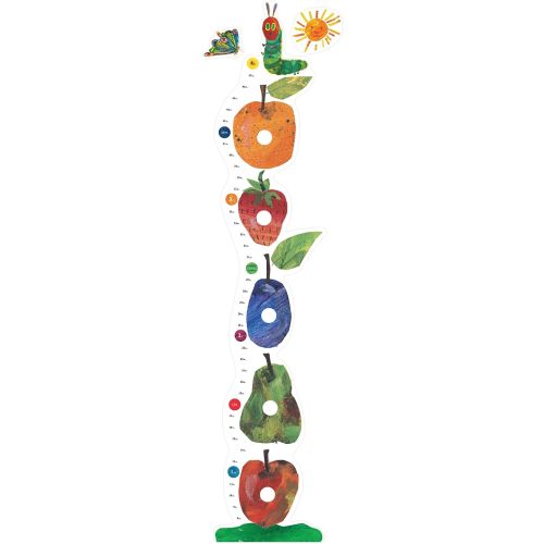 Oliver's Labels Growth Chart for Kids - Cute Personalized Wall Sticker - Ruler for Child Size - Height Measurement Decal for Kids - Decor for Boys & Girls (The Very Hungry Caterpillar™)