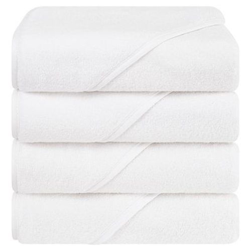 American Soft Linen Baby Cotton Hooded Cotton Towel Set