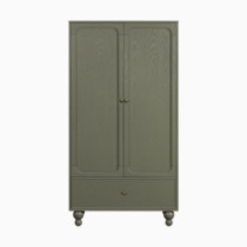 babyletto Astre Assembled Armoire by Nate Berkus - Archival Elm