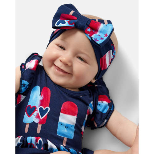 Sparkle Treats Luxe Bow Headband | Little Sleepies