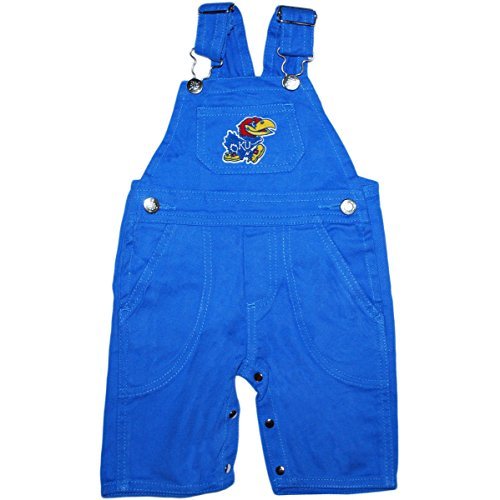 Creative Knitwear University of Kansas Jayhawks Baby Overalls