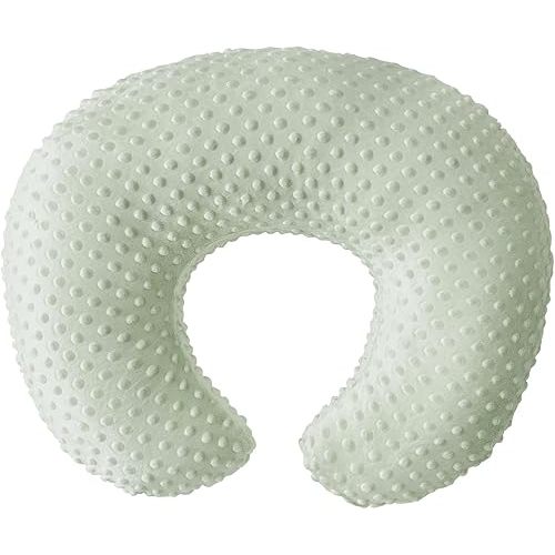 Nursing Pillow, Breastfeeding Pillows with Removable Cover for Mom with Breathable Filling, Ergonomic Baby Feeding Essentials for Bottle and Breastfeeding​ (Green)