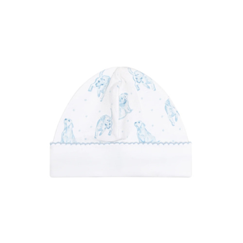 Blue Puppy Love Print Hat