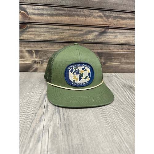 Green Camo Mallard Hat