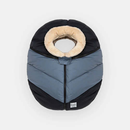 7AM Enfant Car Seat Cocoon - Black/Blue – Bambi Baby