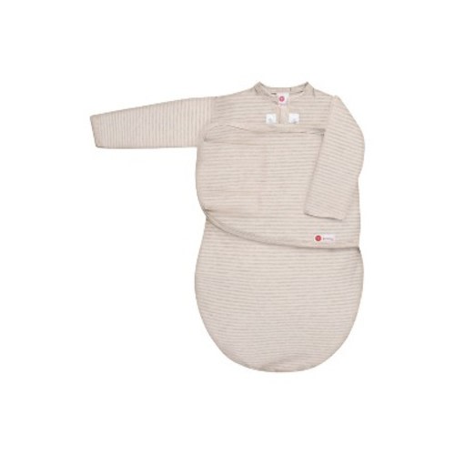 embe 0-3mo Organic Newborn Swaddle Wrap, Convertible