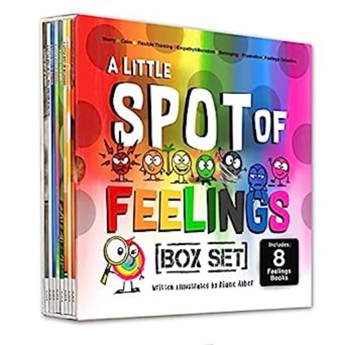 A Little SPOT of Feelings 8 Book Box Set (8 Books: Empathy, Frustration, Calm, Belonging, Worry, Boredom, Flexible Thinking, & Feelings Detective)