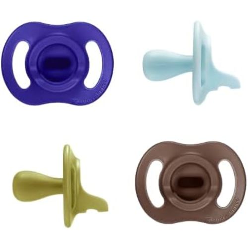 Tommee Tippee Ultra-Light StayPut Pacifier, 0-6m, 4 Count