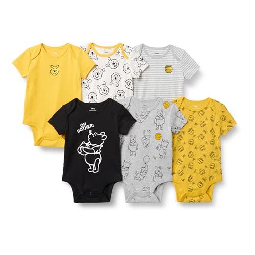Amazon Essentials unisex-baby Short-Sleeve Bodysuits