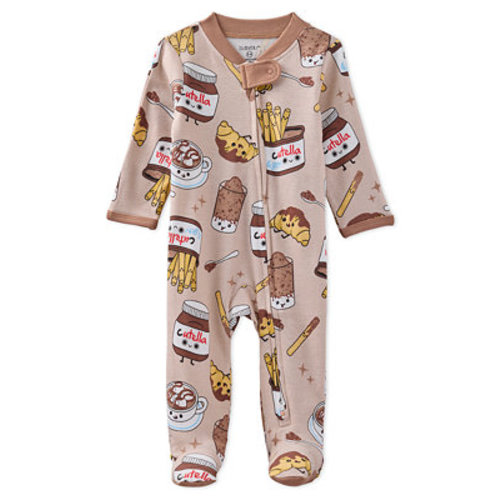 Baby Boys' Scout 2-Way Zip Footed Organic Cotton Sleep and Play