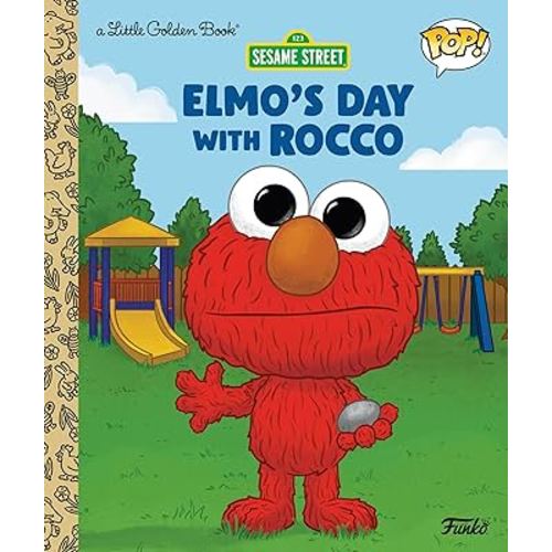 Elmo's Day with Rocco (Funko Pop!) (Little Golden Book)