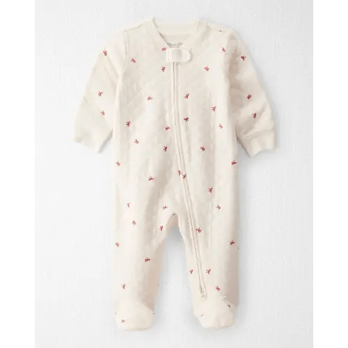 Baby Quilted Bow Print Sleep & Play Made with Organic Cotton - Little Planet | Carter's