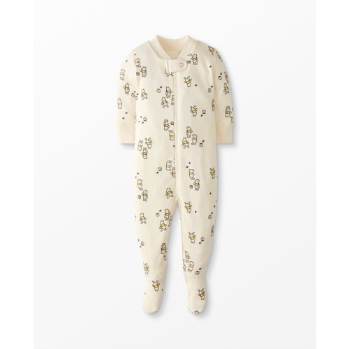 Winnie the Pooh Baby Zip Footed Sleeper
