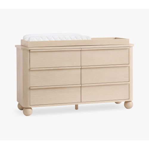 Palmer Convertible Crib 2-in-1, Sandstone | Pottery Barn Kids