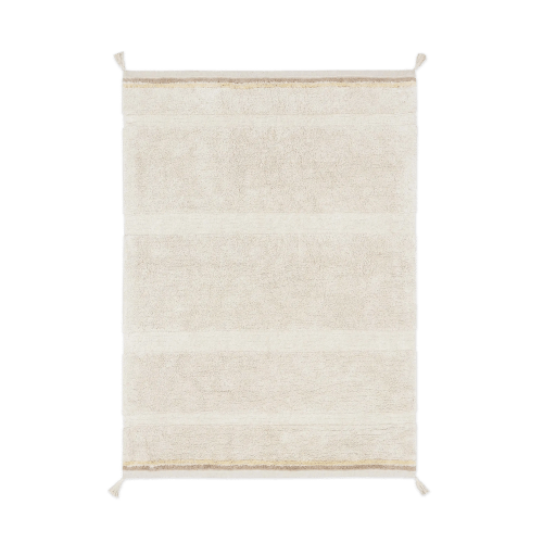 WASHABLE RUG BLOOM NATURAL