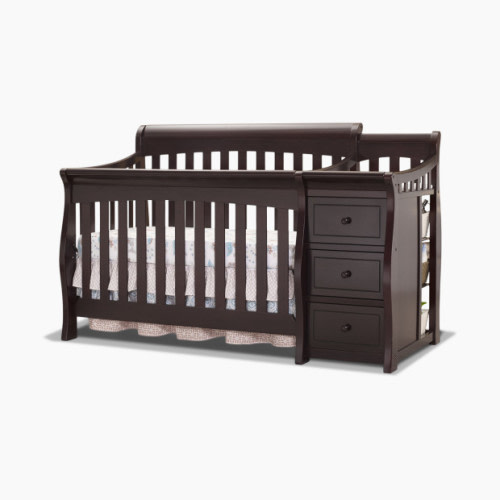 Sorelle Princeton Elite Crib & Changer - Espresso