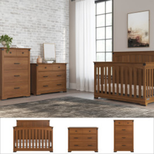 Redmond Full Panel 3 Piece Nursery Set