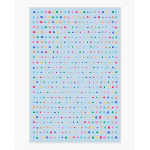 Jelly Dot Blue Rug | Ruggable US
