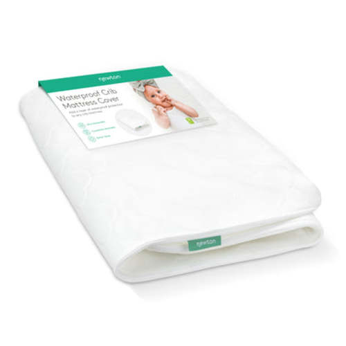 Extra Waterproof Crib Mattress Cover - Standard / Cloud White
