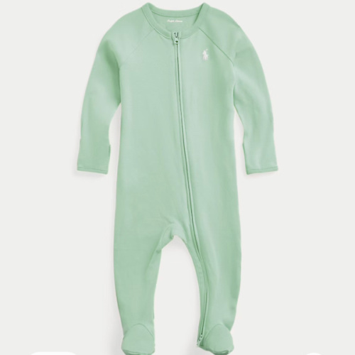 Cotton Interlock Footed Coverall