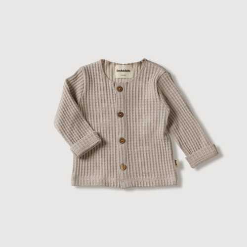 Baby Cardigan - Stone