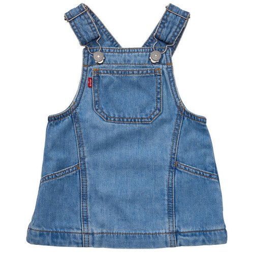Levi's® Baby Girls Side Pocket Denim Skirtall