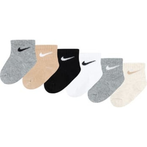 Assorted 6-Pack Cotton Blend Socks