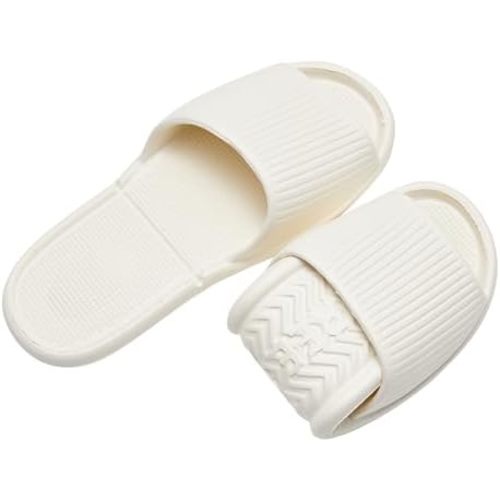 Shower Shoes Travel Foldable Portable Non Slip Slippers for Hotel Guests Swimming Spa Unisex Men Women Lightweight EVA Bathroom Slides Quick Drying Water Resistant Footwear