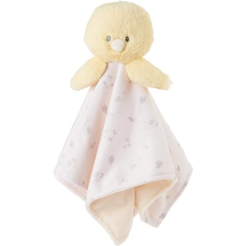 GUND Baby Sustainably Soft Duckling Lovey, Stuffed Animal Plush Blanket Made from 100% Recycled Materials, for Babies and Newborns, Yellow/Cream, 10”