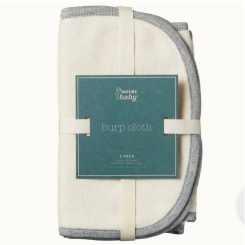 Nature Baby Burp Cloth 2pk | Gifts for Baby | Nature Baby