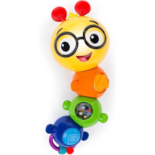Baby Einstein Twist-a-Pal Cal Sensory Toy, with Music and Bead Chaser, Ages 6 Months and Up
