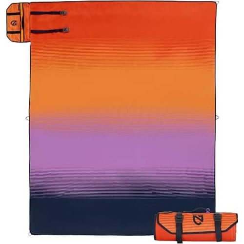 NEMO Equipment Victory Blanket - Sun Orange Stripe - Large