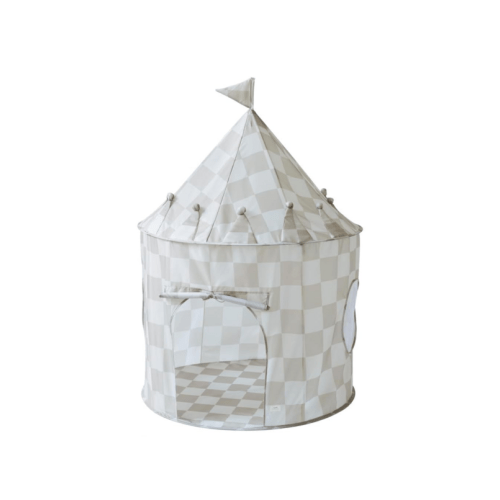 Buy 3 Sprouts Recycled Fabric Tent Checkerboard Beige at Well.ca | Free Shipping $35+ in Canada