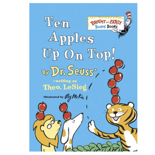 Ten Apples Up On Top! (Bright & Early Board Books)