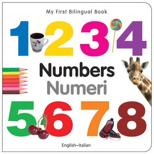My first bilingual book - Numbers (Italian-English) – ICB - World of Reading, Ltd. dba International Children's Books