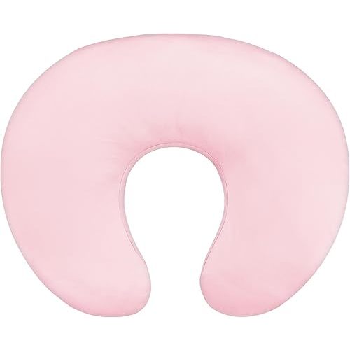 Hooyax Baby Waterproof Nursing Pillow Cover, Stretchy Nursing Covers for Breastfeeding Pillows, Adorable Infant Feeding Pillow Slipcover for Baby Boy and Girls (Pink)