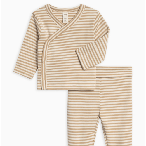 Riley 2 Piece Kimono Wrap Top and Pant Set