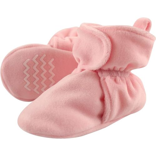 Hudson Baby Unisex Baby Cozy Velour Booties