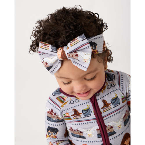 Harry Potter™ Spellbinding Studies Luxe Bow Headband | Little Sleepies